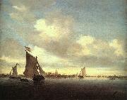 Saloman van Ruysdael Marine oil